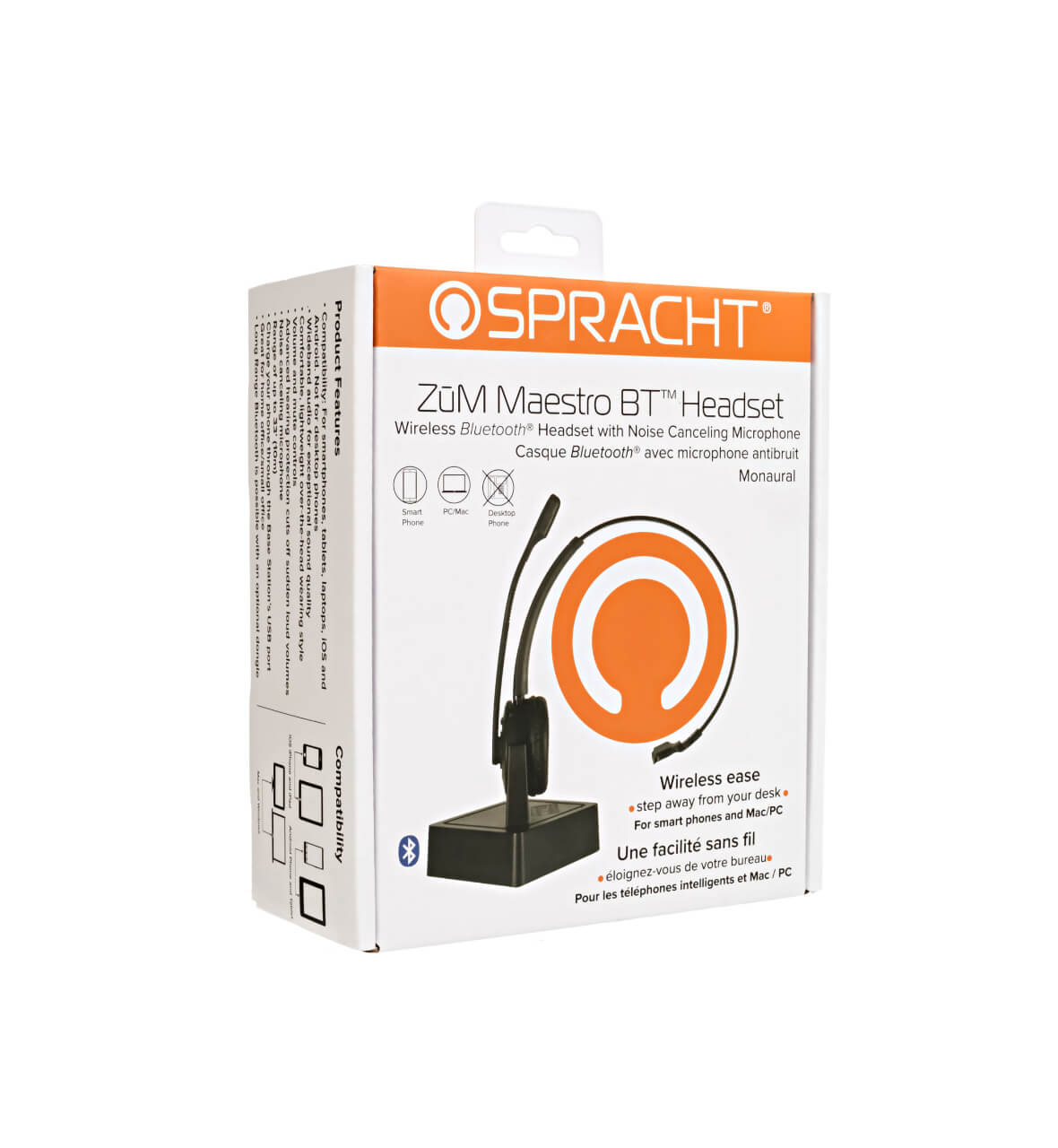ZūM Maestro BT™ Wireless Headset Monaural - Spracht