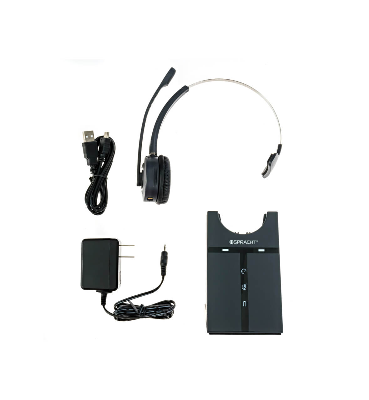 B M8D タッチスクリーン デュアルチャンネル 800W 1-8S 新品 ZūM Maestro USB™ DECT Monaural Headset - Spracht